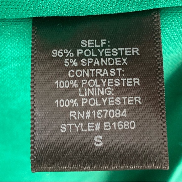 Pomander Place Lilith Dress-Emerald Green Crinkle Lurex-Women’s S & M-Formal-NEW - Picture 7 of 16